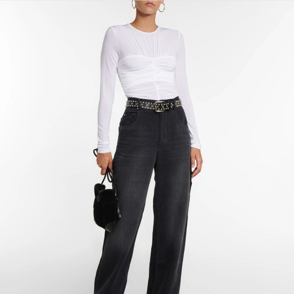 Isabel Marant - Jalila jersey long-sleeved top